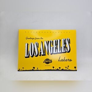 LA Lakers NBA 6-Postcards Set NEW Sga 12/8/2024 Vs Portland Exclusive Vintage